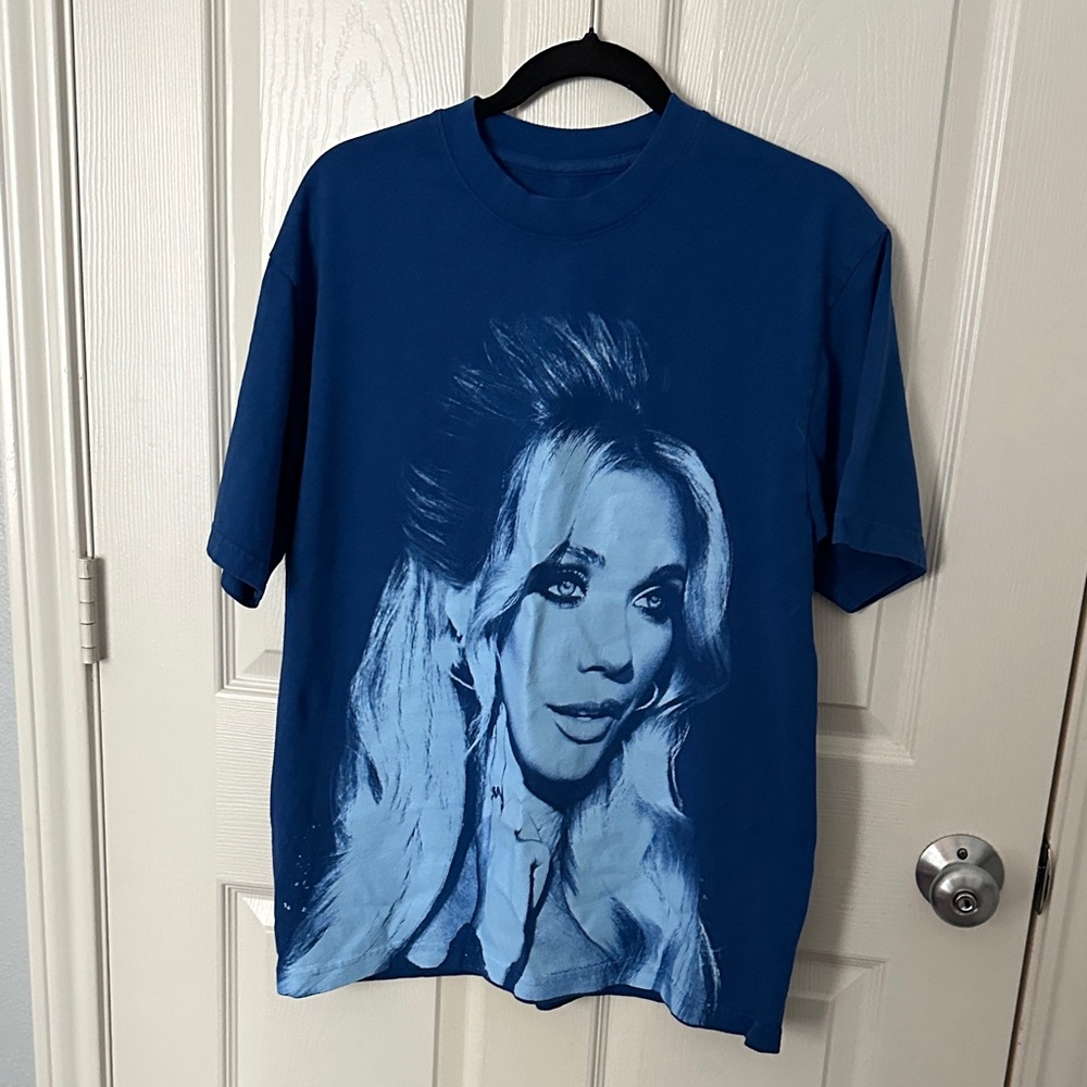 Blue Megan Moroney Graphic T-Shirt